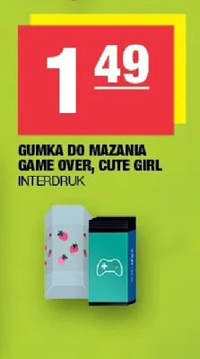 Gumka do mazania Interdruk Cute Girl promocja w SPAR