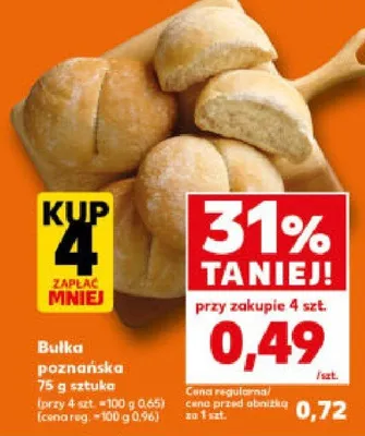 Bułka poznańska Kaufland promocja w Kaufland