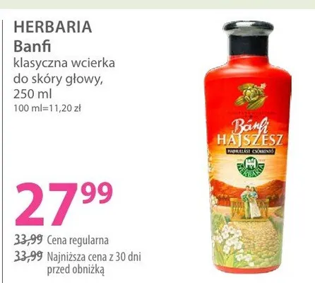 Klasyczna wcierka do skóry głowy Banfi promocja w Hebe