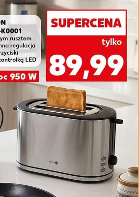 Toster SWITCH ON TO-K0001 promocja w Kaufland