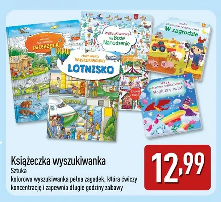 Książeczka wyszukiwanka promocja w Aldi