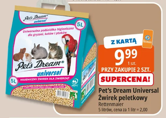 Żwirek peletkowy promocja w Leclerc