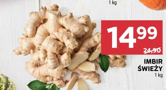 Imbir świeży promocja w Stokrotka
