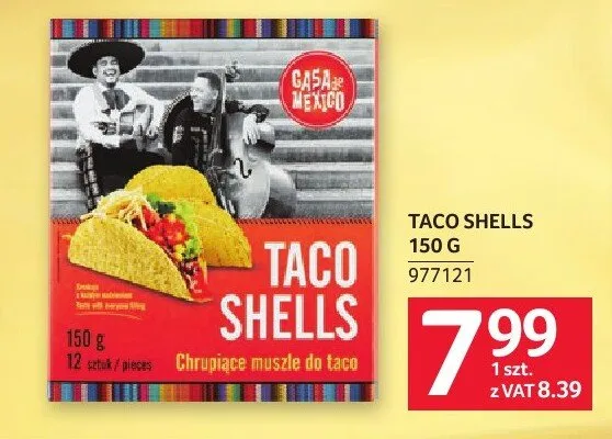 Taco shells Casa de Mexico promocja w Selgros