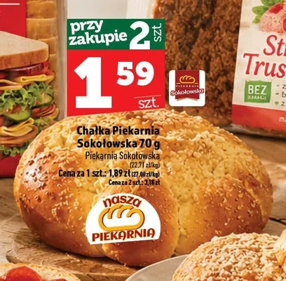 Chałka Piekarnia Sokołowska promocja w TOPAZ