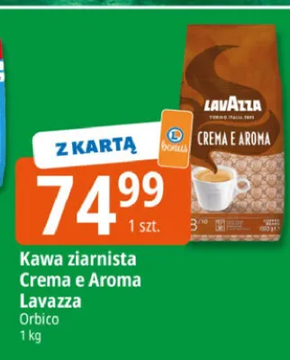 Kawa Lavazza espresso crema e aroma promocja w Leclerc