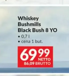 Whiskey Bushmills Black Bush 8 YO promocja w Makro