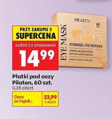 Płatki pod oczy promocja w Biedronka
