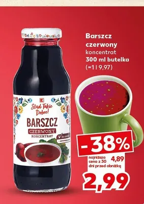 Barszcz czerwony koncentrat Stąd takie Dobre! promocja w Kaufland