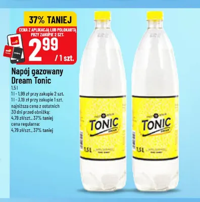 Napój gazowany Dream Tonic promocja w POLOmarket