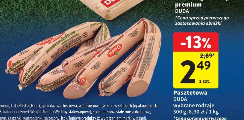 Pasztetowa Duda promocja w Intermarche