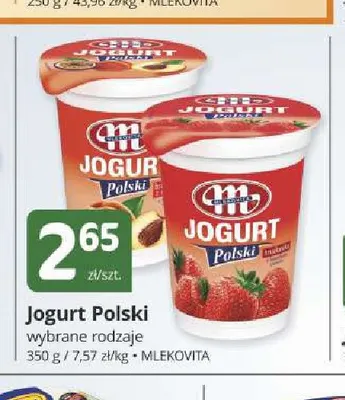 Jogurt Polski Mlekovita promocja w Marketvita