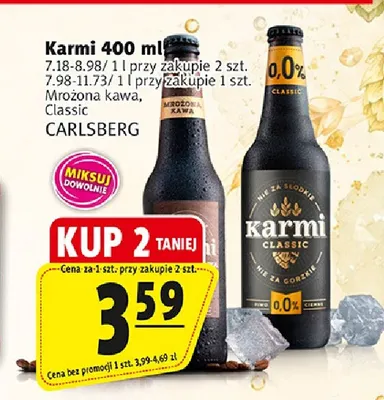 Piwo bezalkoholowe Karmi Classic promocja w Prim Market