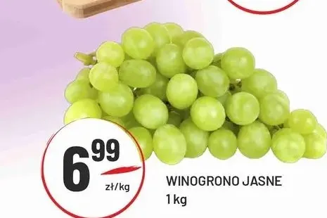 Winogrona jasne promocja w Sedal
