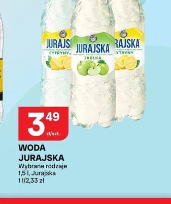 Woda smakowa Jurajska promocja w Chorten