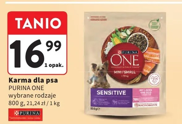 Karma dla psa promocja w Intermarche
