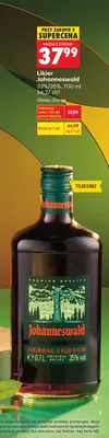 Likier ziołowy Classic 700 ml Johanneswald promocja w Biedronka