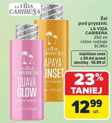Żel pod prysznic różne rodzaje promocja w Carrefour