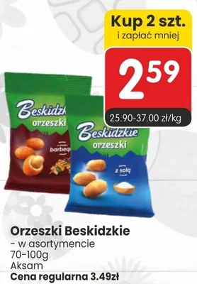 Orzeszki Beskidzkie - w asortymencie promocja w Market Point