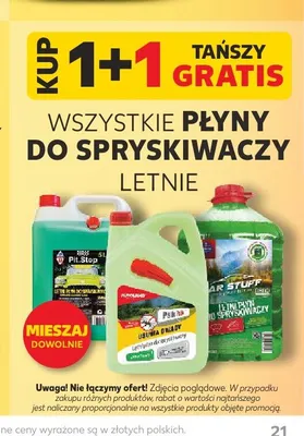 Płyn do spryskiwaczy letni promocja w Kaufland