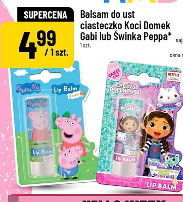 Balsam do ust ciasteczko Koci Domek Gabi promocja w POLOmarket