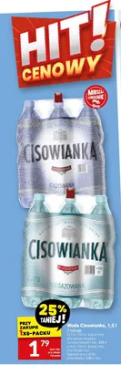 Woda Cisowianka promocja w Twój Market