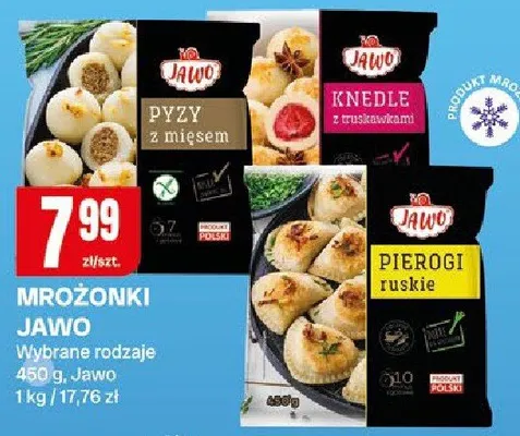 Mrożonki Jawo promocja w Chorten