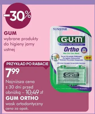Wosk ortodontyczny promocja w Super-Pharm