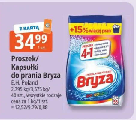 Proszek/Kapsułki do prania promocja w Leclerc