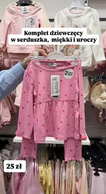 Komplet dziewczęcy w serduszka promocja w Pepco