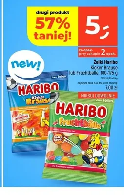 Żelki Haribo Fruchtbälle promocja w Dealz