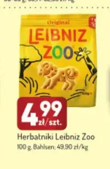Herbatniki Leibniz Zoo promocja w Avita