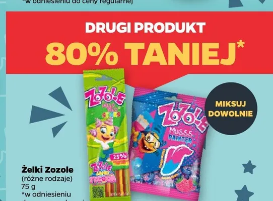Żelki Zozole promocja w Netto