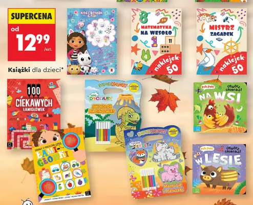 Książki dla dzieci promocja w Biedronka