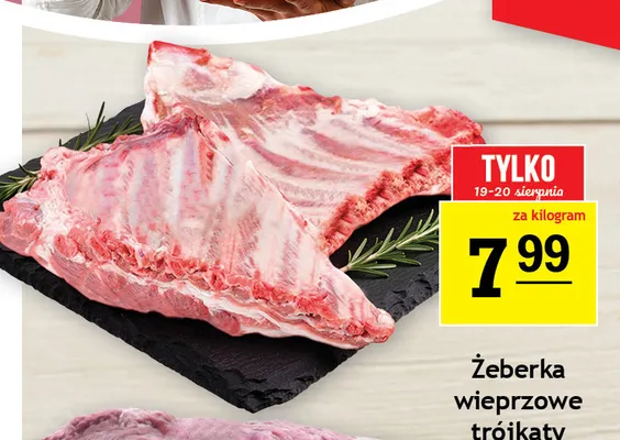 Żeberka wieprzowe paski promocja w Gram Market