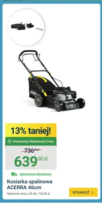 Kosiarka spalinowa ACERRA 46 cm promocja w ERLI