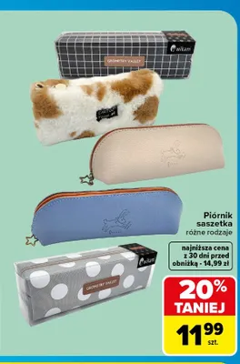 Piórnik saszetka promocja w Carrefour