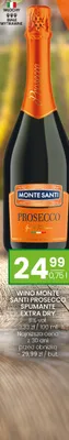 Wino Prosecco Spumante Extra Dry promocja w Twój Market