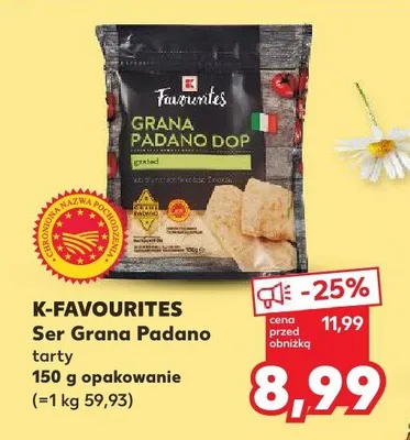 Ser grana padano ZANETTI promocja w Kaufland