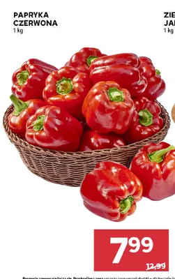 Papryka czerwona promocja w Stokrotka
