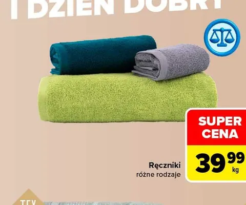 Ręczniki promocja w Carrefour