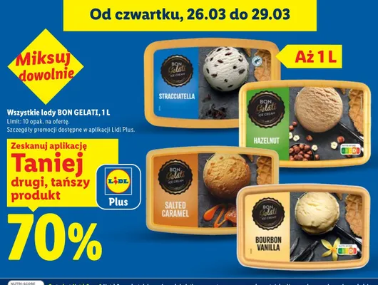 Lody Hazelnut promocja w Lidl