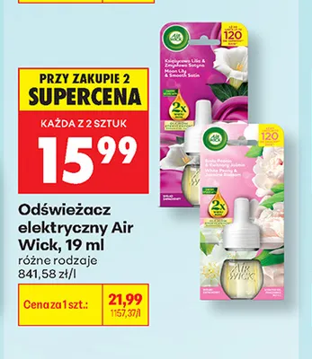 Odświeżacz elektryczny Air Wick promocja w Biedronka
