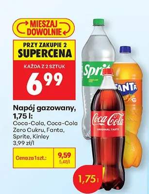 Napój gazowany Zero Cukru promocja w Biedronka