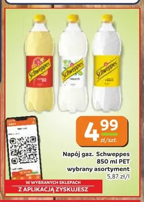 Napój gazowany Schweppes promocja w Gama
