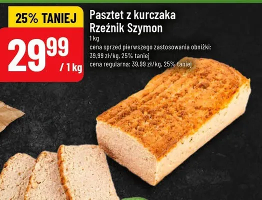 Pasztet z kurczaka Rzeźnik Szymon promocja w POLOmarket