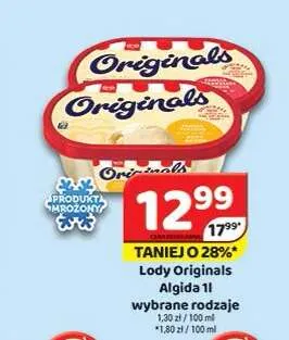Lody Algida Originals Wanilia Karmel promocja w Delfin