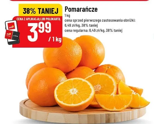 Pomarańcze promocja w POLOmarket