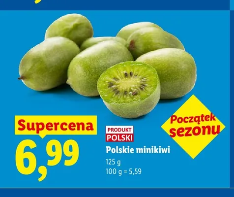 Minikiwi polskie promocja w Lidl