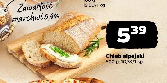 Chleb alpejski promocja w Netto